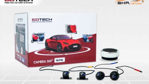Camera 360 độ ô tô Gotech GP6 – Quan sát toàn cảnh lái xe an toàn